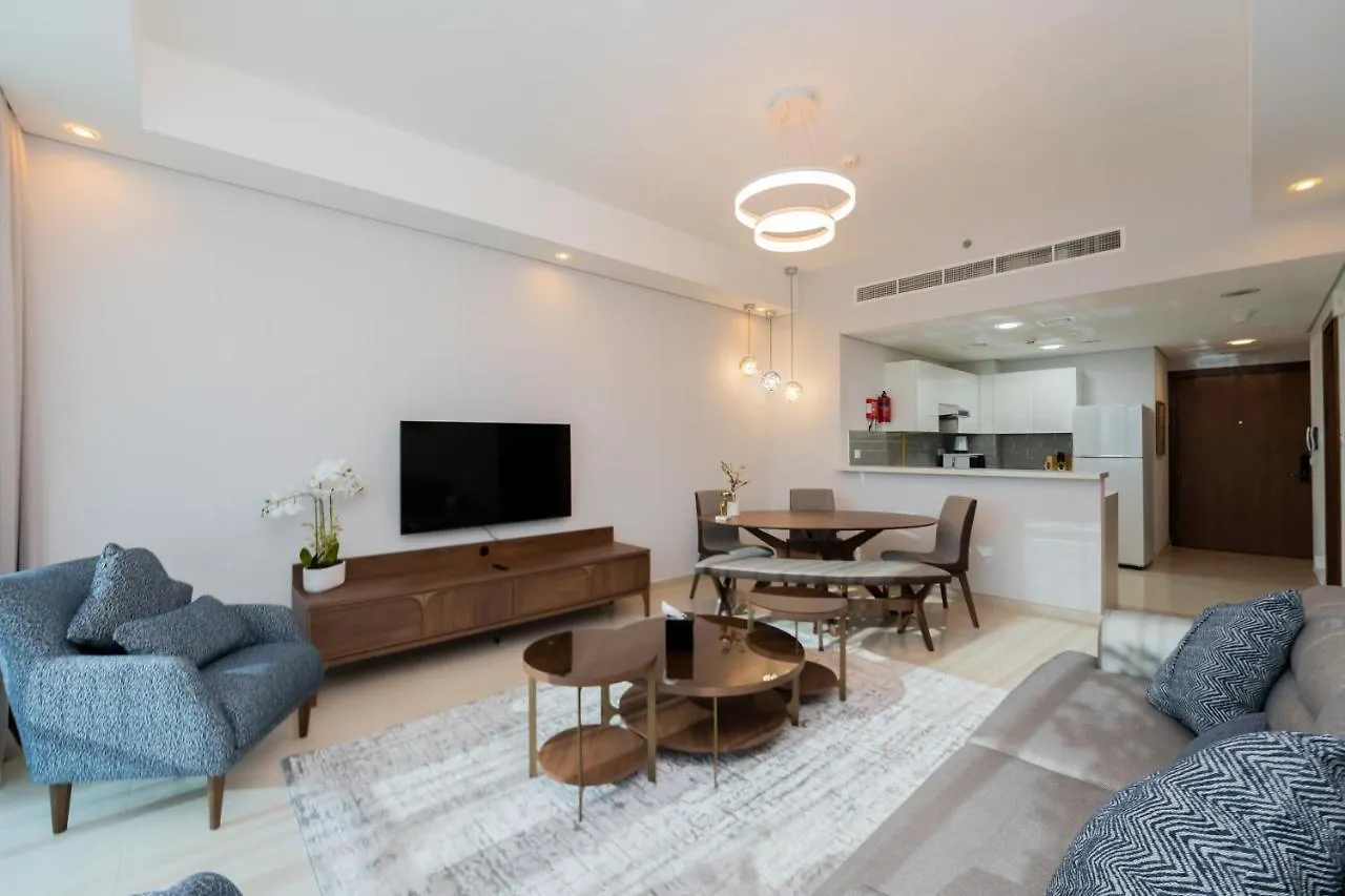 Kasco Homes Waves Tower Business Bay Dubaj Apartman