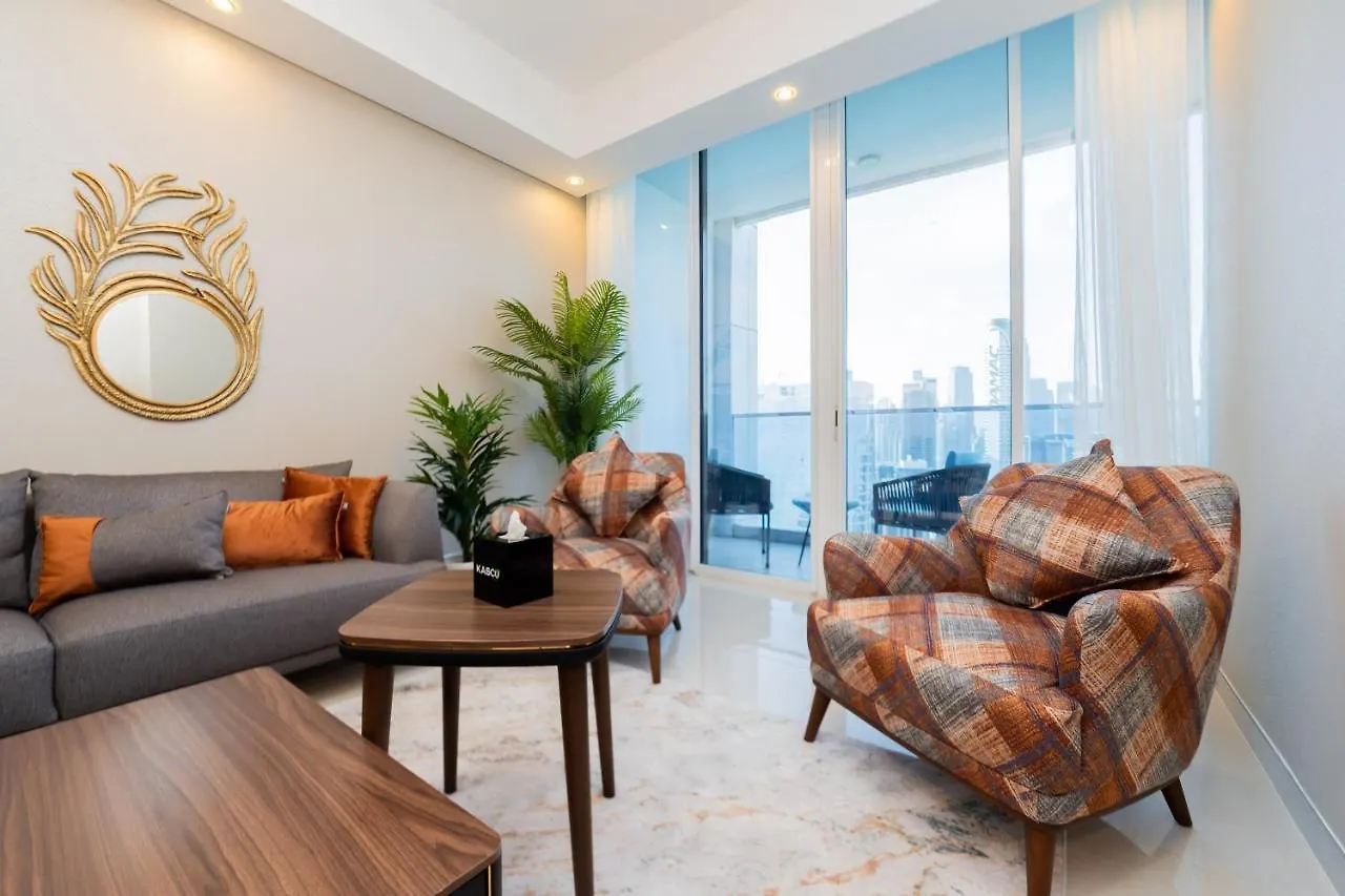Apartman Kasco Homes Waves Tower Business Bay Dubaj Egyesült Arab Emírségek