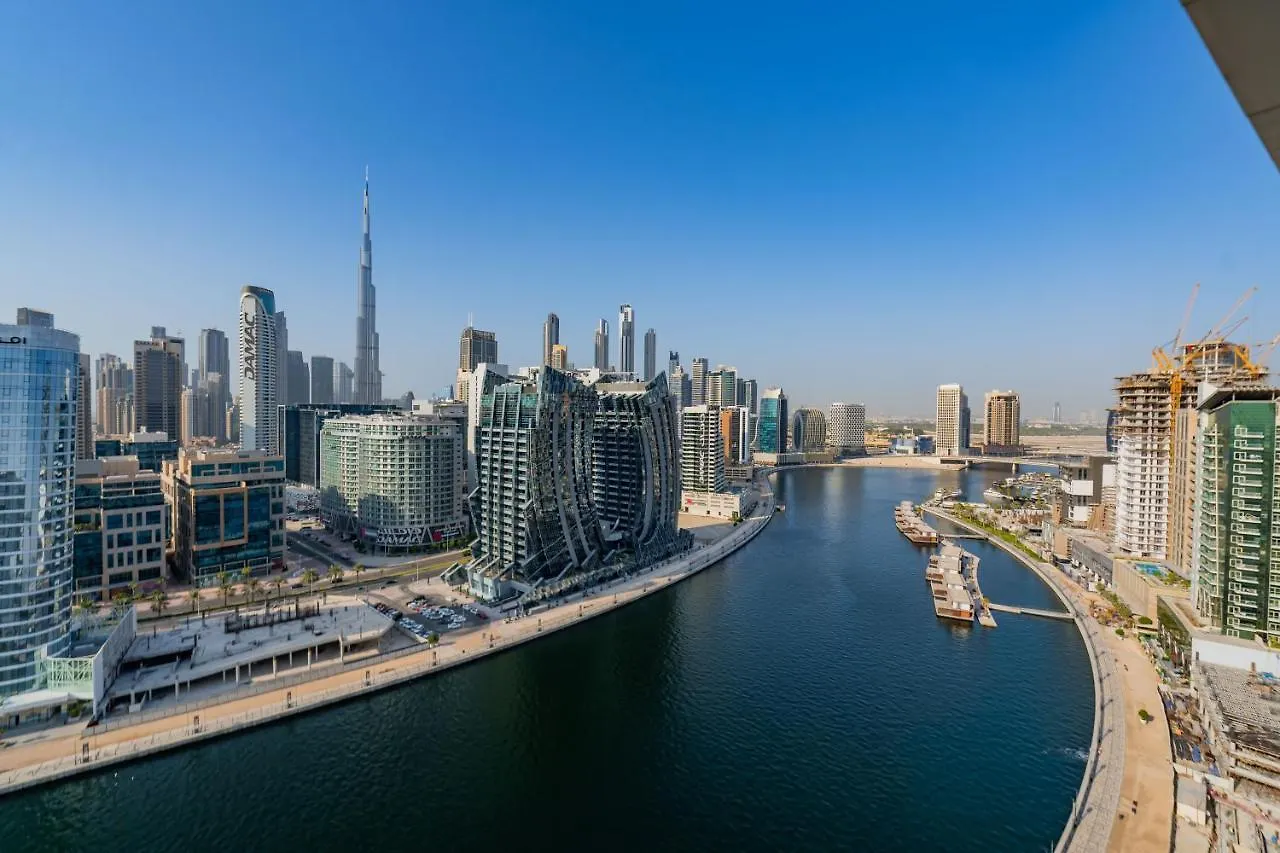 Kasco Homes Waves Tower Business Bay Dubaj Apartman