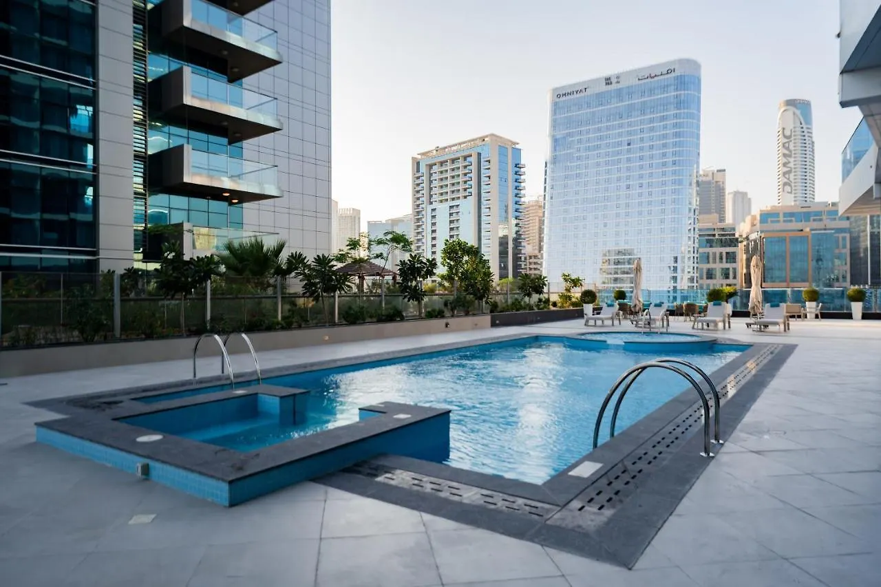 شقة Kasco Homes Waves Tower Business Bay دبي الإمارات العربية المتحدة