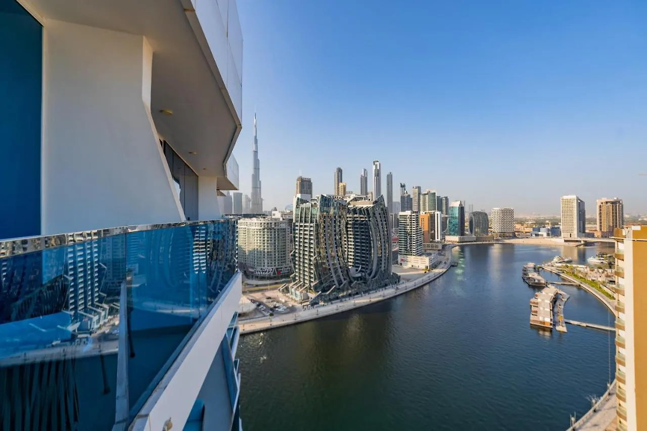 شقة Kasco Homes Waves Tower Business Bay دبي الإمارات العربية المتحدة