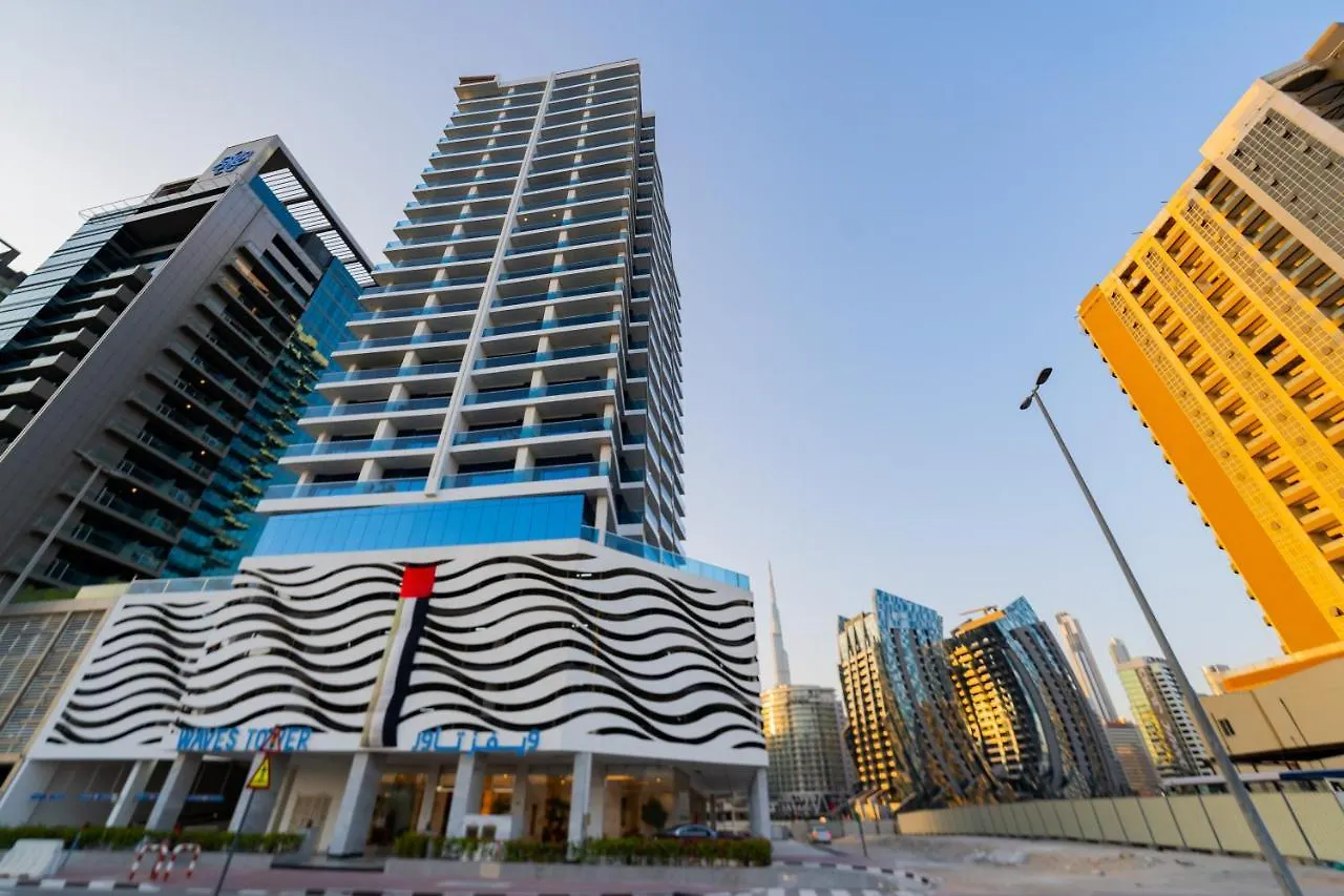 Kasco Homes Waves Tower Business Bay Dubai Appartamento